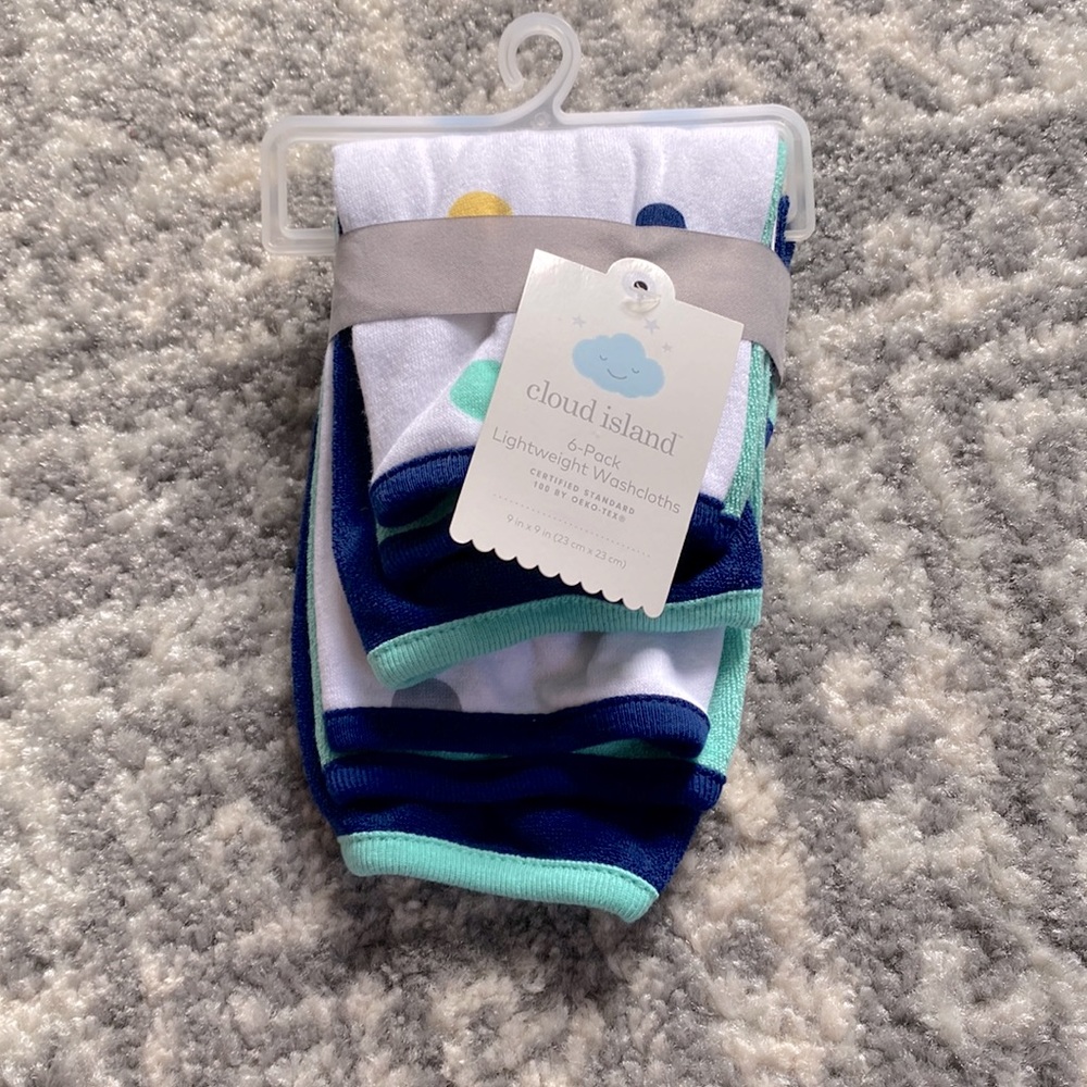 Brand new baby wash cloths